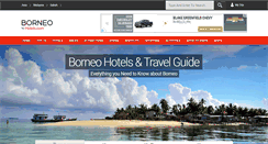 Desktop Screenshot of borneo-hotels.com