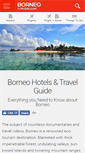 Mobile Screenshot of borneo-hotels.com
